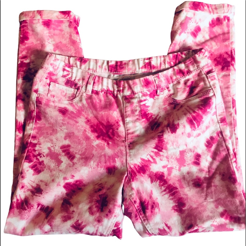 ‼️SOLD‼️Adorable Tye Dye Crop Girls Pants - Picture 2 of 2